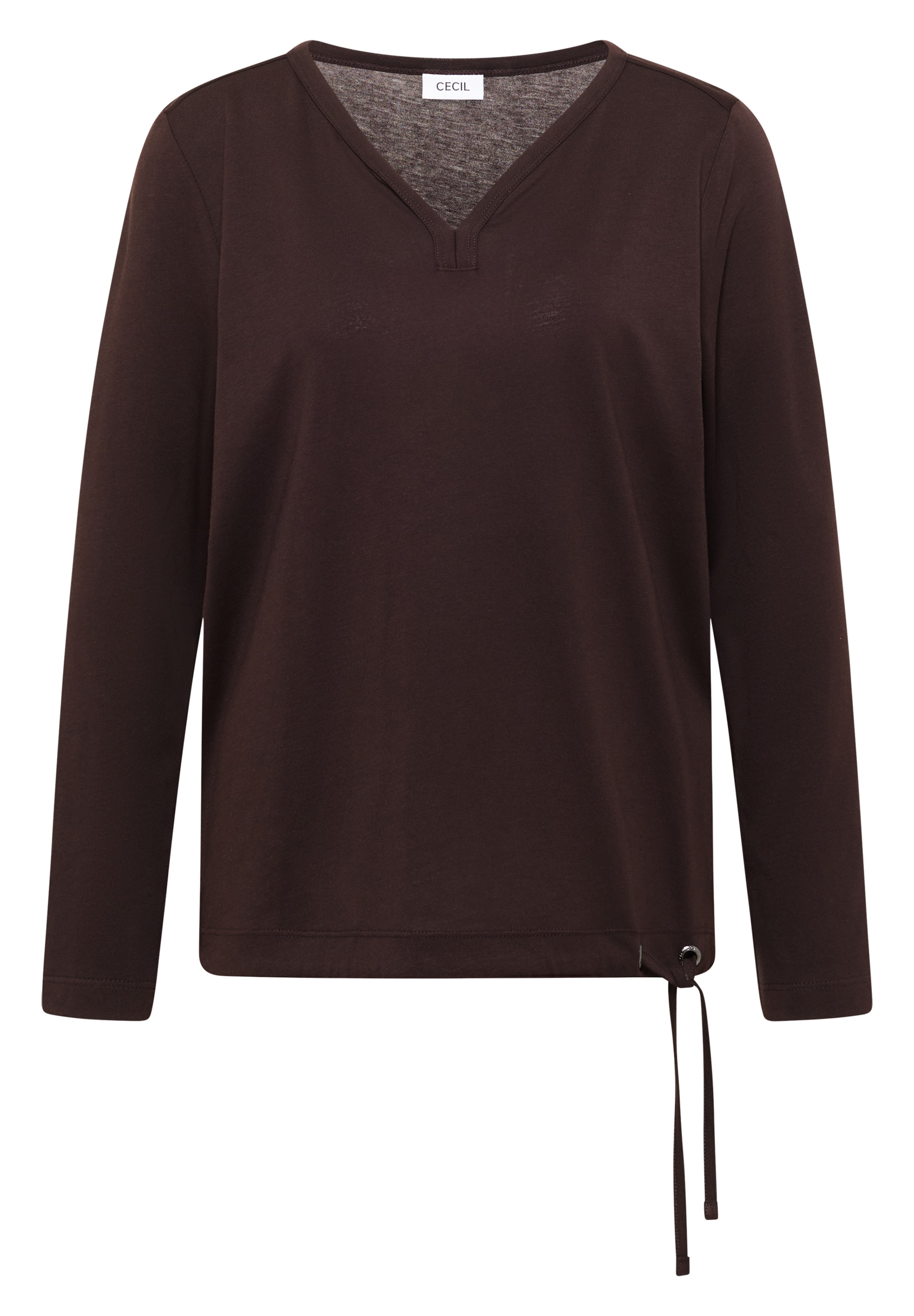 CECIL Shirt in XXXL in Dark brown, Item view