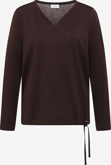 CECIL Shirt in XXXL in Dark brown, Item view