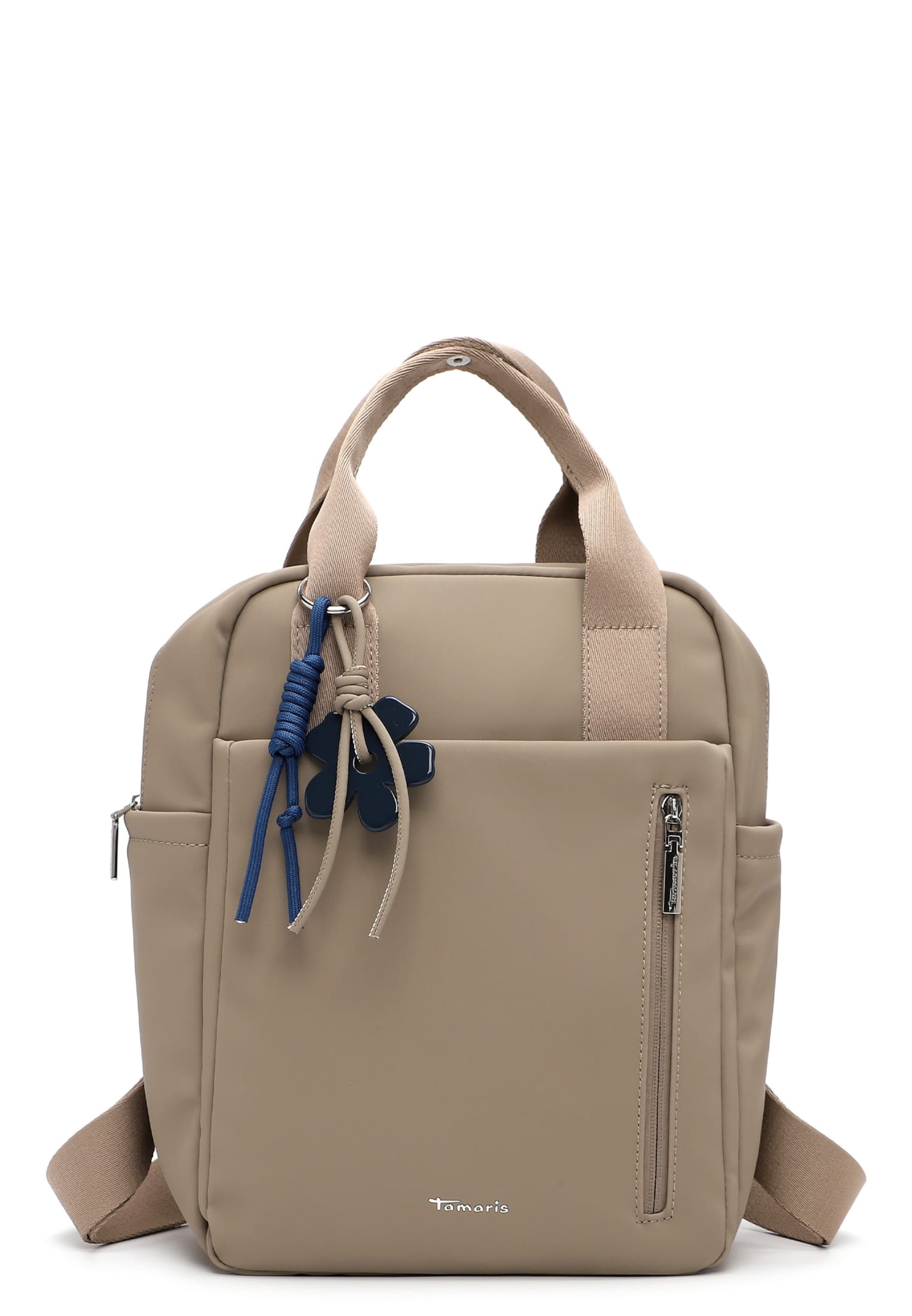 Tamaris Backpack 'Maleen' in Beige: front