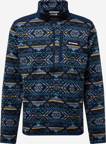 COLUMBIA Athletic Sweatshirt 'Weather II' in Blue: front