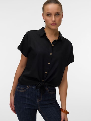 VERO MODA Bluse 'VMTHEA' i sort: forside