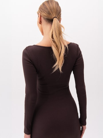Abito in maglia 'Castella' di Nudyess in marrone