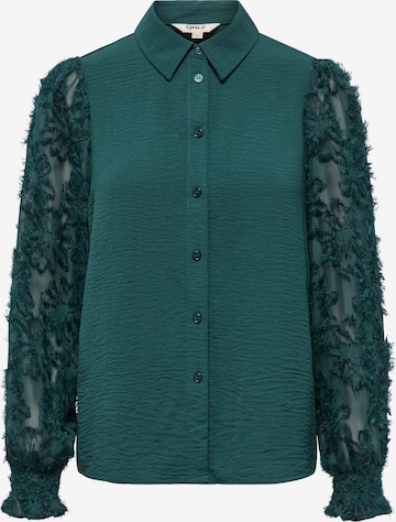 ONLY Blouse 'ONLMETTE' in Groen: voorkant