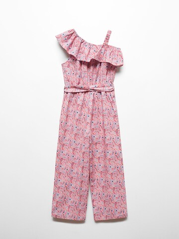 MANGO KIDS Jumpsuit 'Sandra' in Pink