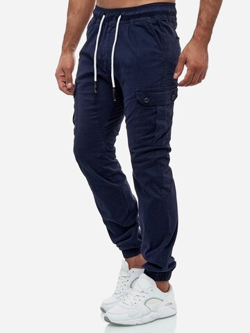 Regular Pantalon cargo '16610' Tazzio en bleu