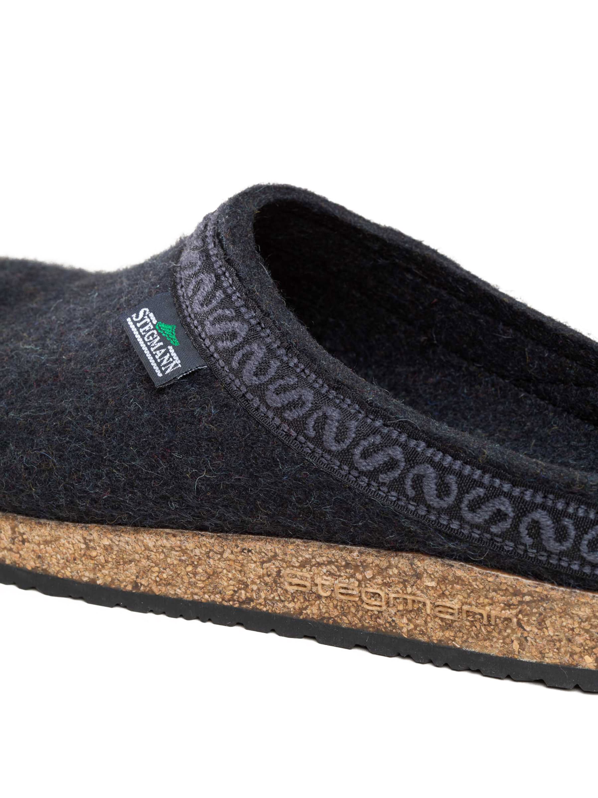 Stegmann Clogs 'Filzclogs Stegmann 108' in Grey