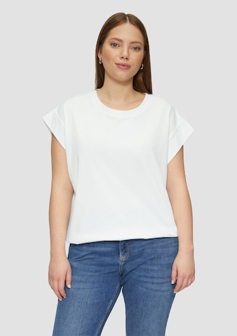 QS T-Shirt in Weiß: Vorderseite