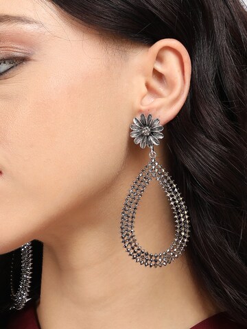 Boucles d'oreilles SOHI en argent : devant