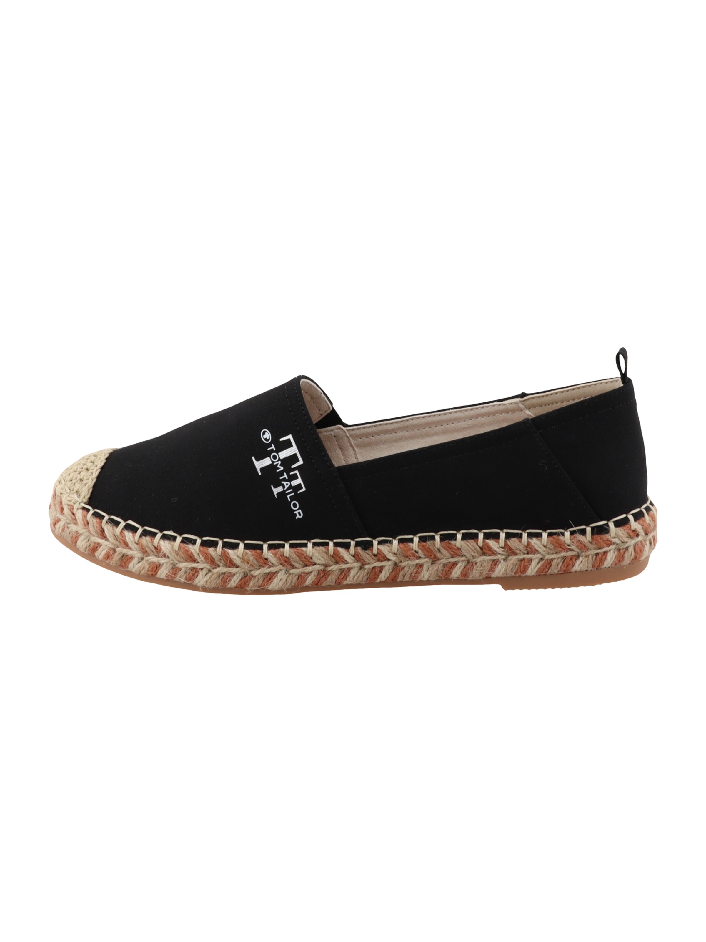 Espadrilles TOM TAILOR en noir