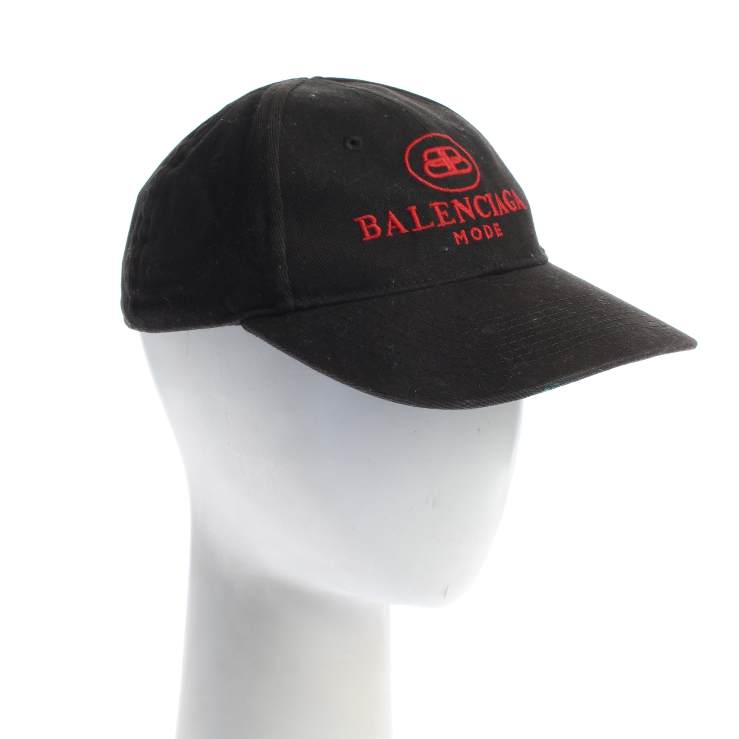 Balenciaga Hat & Cap in L in Black: front