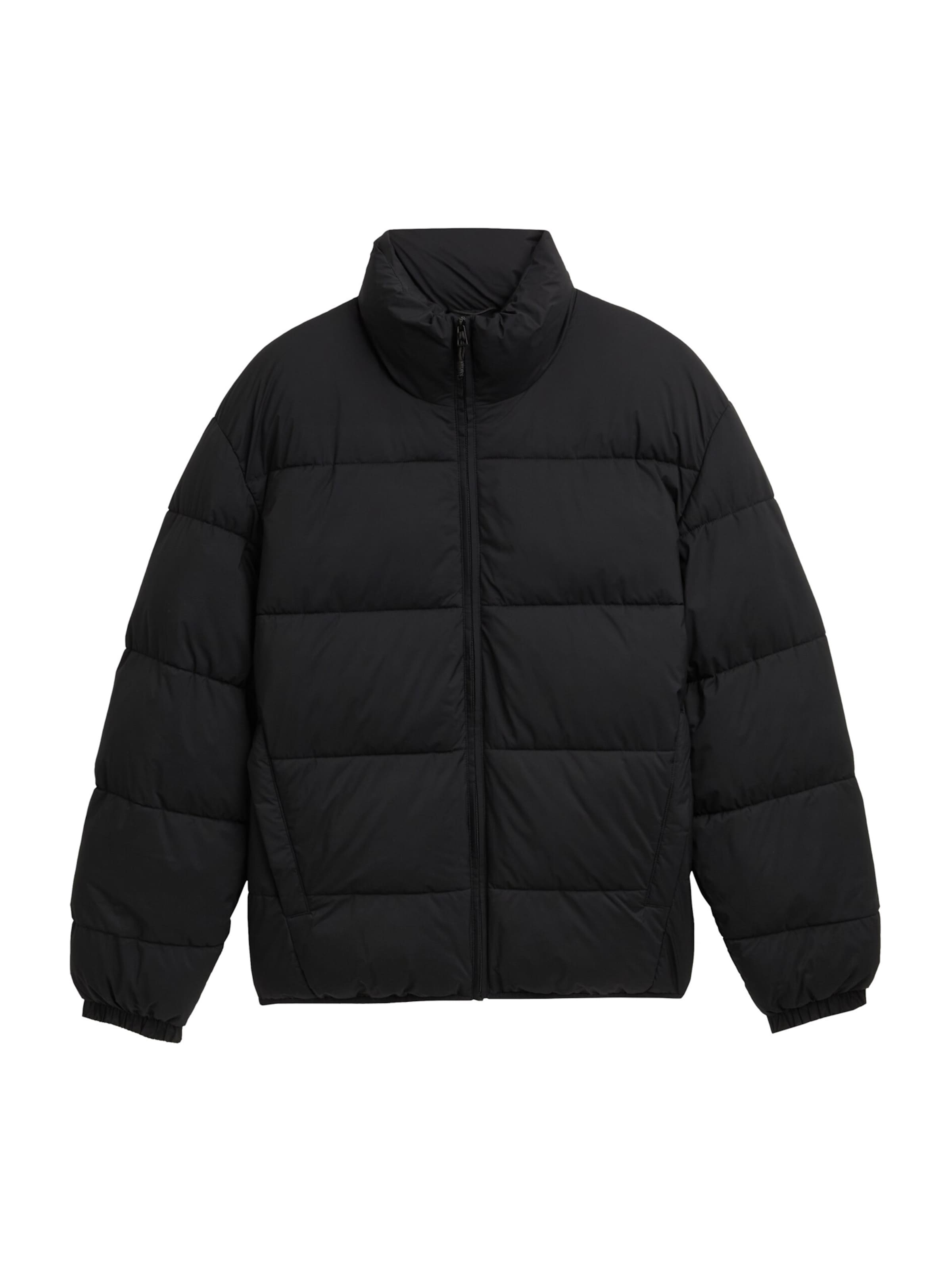 TOM TAILOR DENIM Téli dzseki - fekete: elől