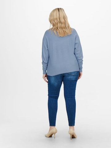 ONLY Carmakoma Sweater 'HEIDI' in Blue