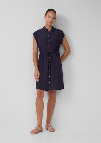 s.Oliver BLACK LABEL Blousejurk in Blauw