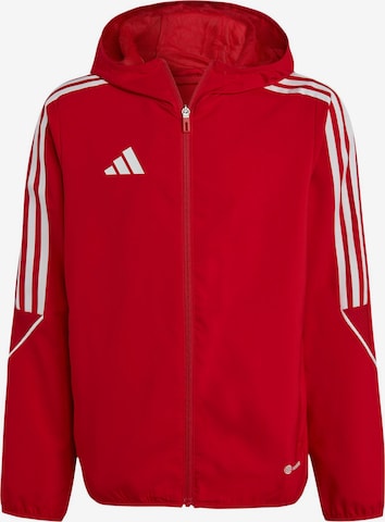 ADIDAS PERFORMANCE Athletic Jacket 'Tiro 23 League' in Red: front