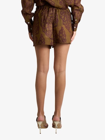 Ottod’Ame Regular Broek in Bruin