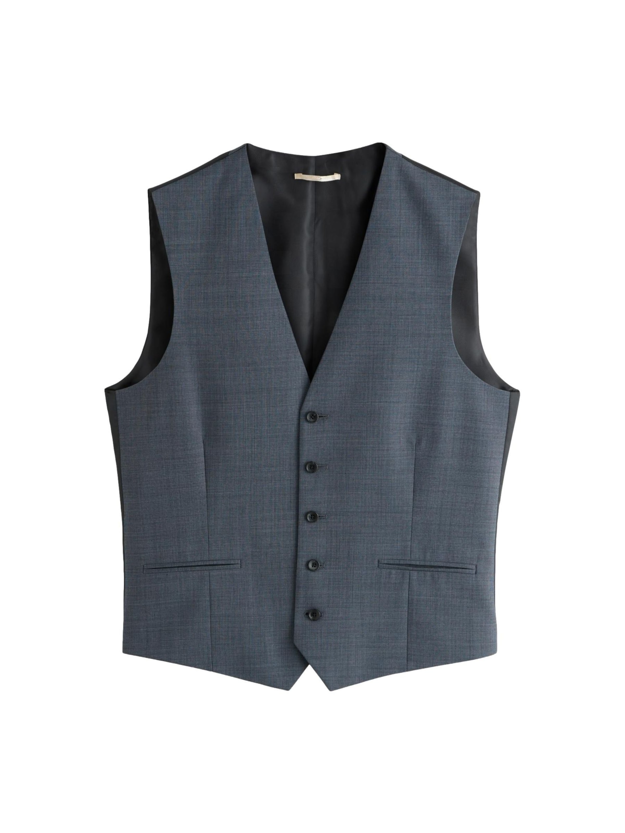 Next Suit vest 'N. Premium' in Grey: front