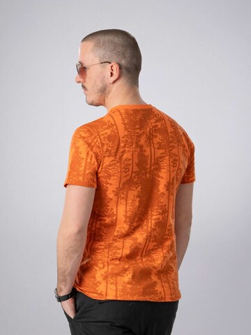 Maglietta 'Pantoneclo Men’s Crew Neck Short Sleeve T-Shirt' di PANTONECLO in arancione