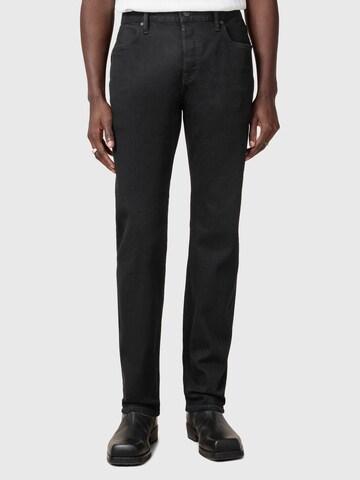 regular Jeans 'IGGY' di AllSaints in nero: frontale