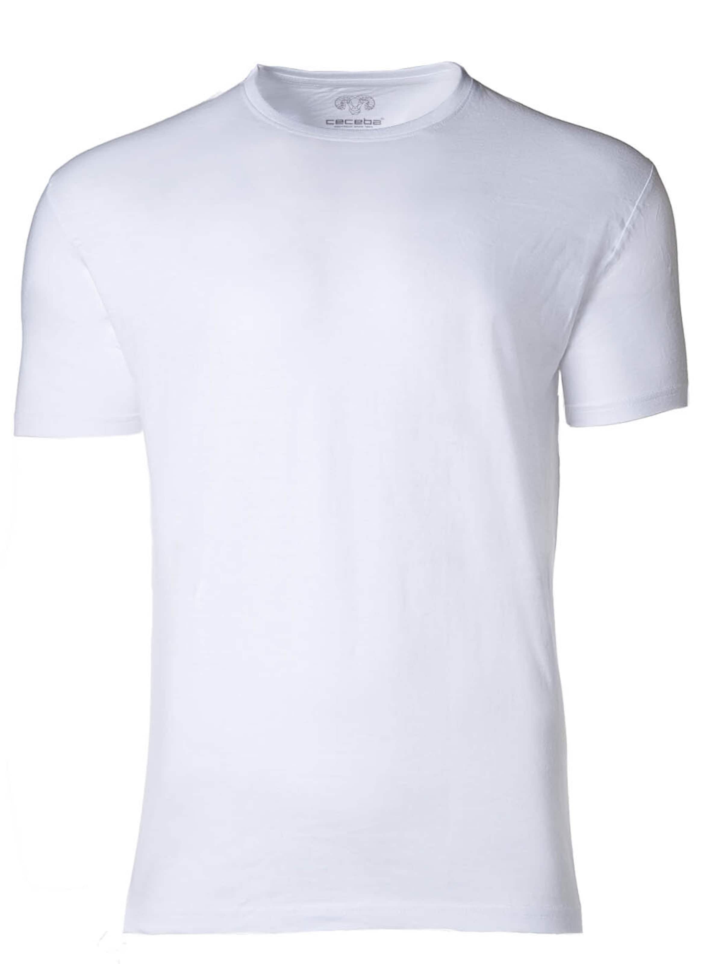 CECEBA Onderhemd in Wit