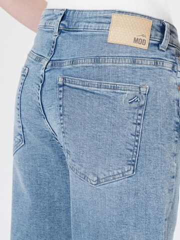 M.O.D MIRACLE OF DENIM regular Jeans i blå