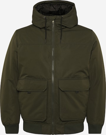 JACK & JONES Winterjas 'JJCONSTRUCT' in Groen: voorkant