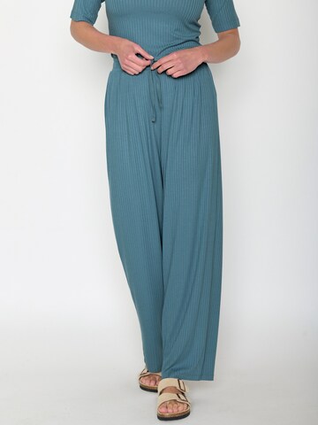 GREENBOMB Regular Hose 'Mood Basic' in Blau: Vorderseite