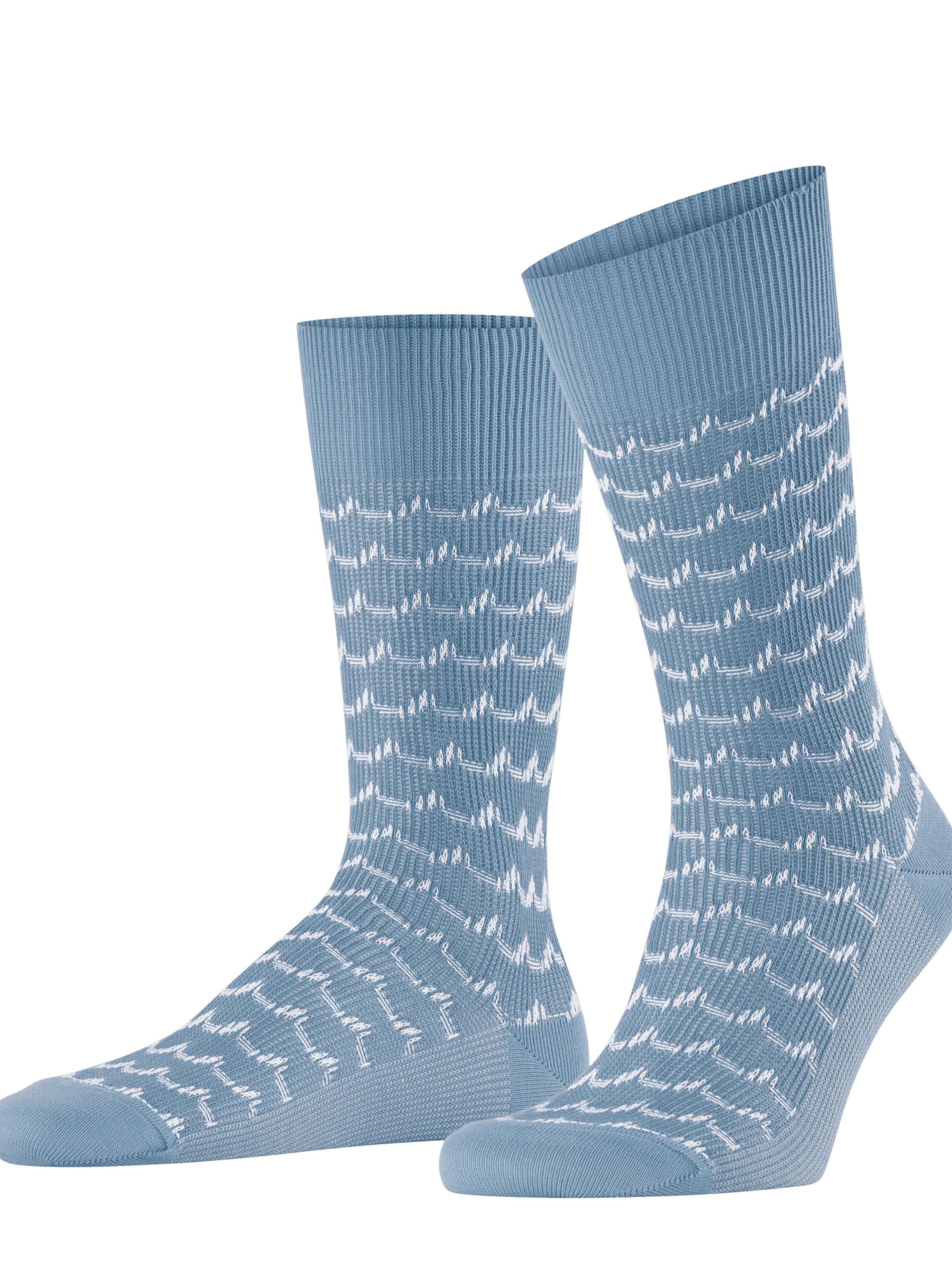 FALKE Socks 'Sea Rock' in Blue: front
