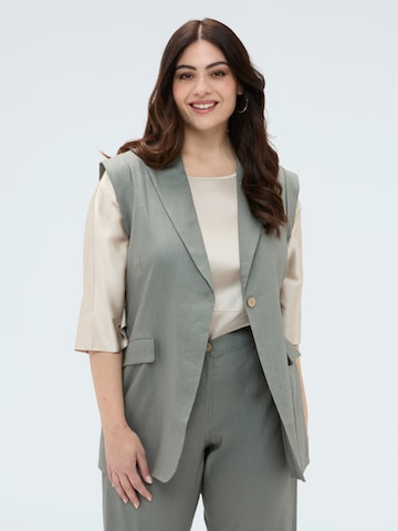 Gilet de costume Fiorella Rubino en vert