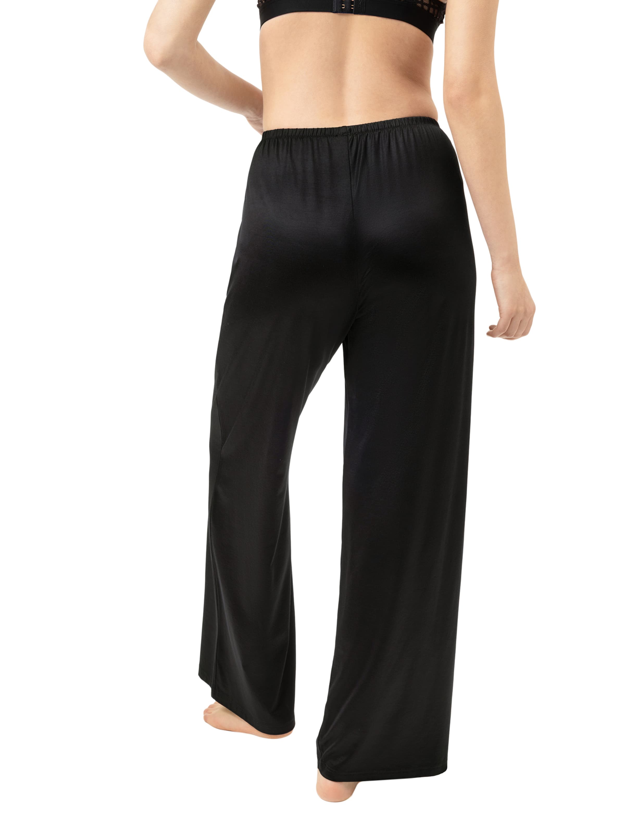Mey Regular Broek ' Serie Pure Shine ' in Zwart
