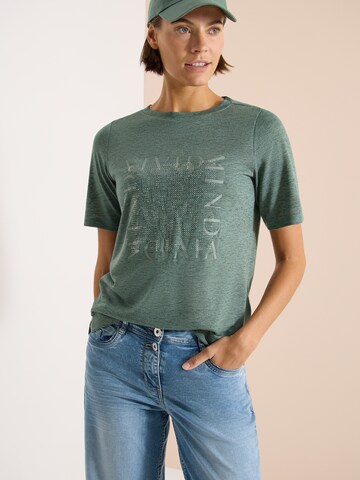 CECIL T-Shirt in Grün: Vorderseite