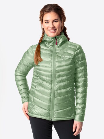 VAUDE Athletic Jacket 'Batura' in Green: front