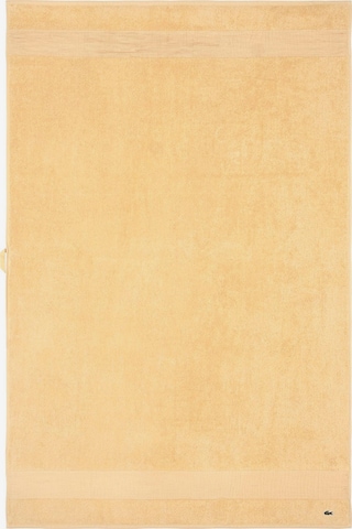 LACOSTE Handtuch 'LLECROCO' in Beige: Vorderseite