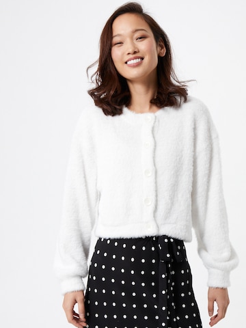 Gina Tricot Cardigan 'Addison' i hvid: forside