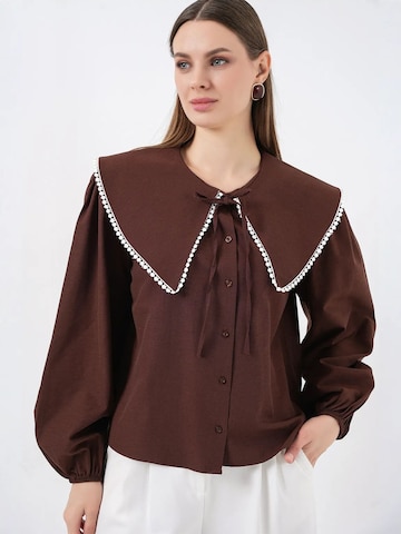 Bigdart Blouse in Brown