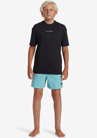 QUIKSILVER Funktionsshirt in Schwarz