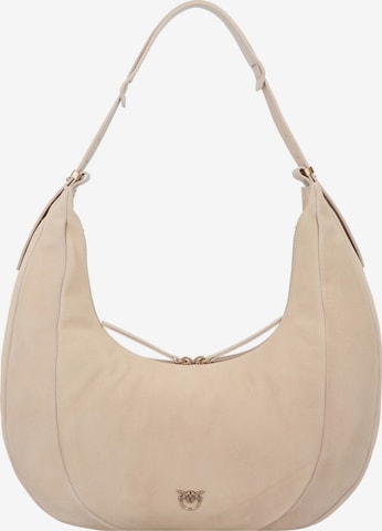 PINKO Schultertasche 'Slouchy' in Beige: Vorderseite