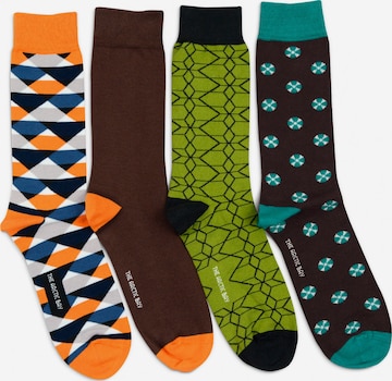Chaussettes 'GAEA EDITION Gift box 4 Pack Unisex' The Arctic Bay en mélange de couleurs : devant