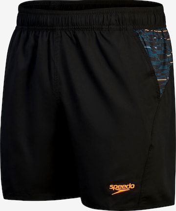 SPEEDO Board Shorts in Black: front