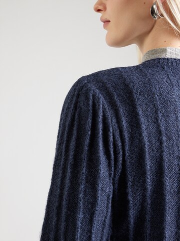 VILA Gebreid vest 'VIHILDE' in Blauw