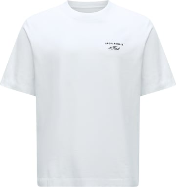 Abercrombie & Fitch T-shirt i vit: framsida