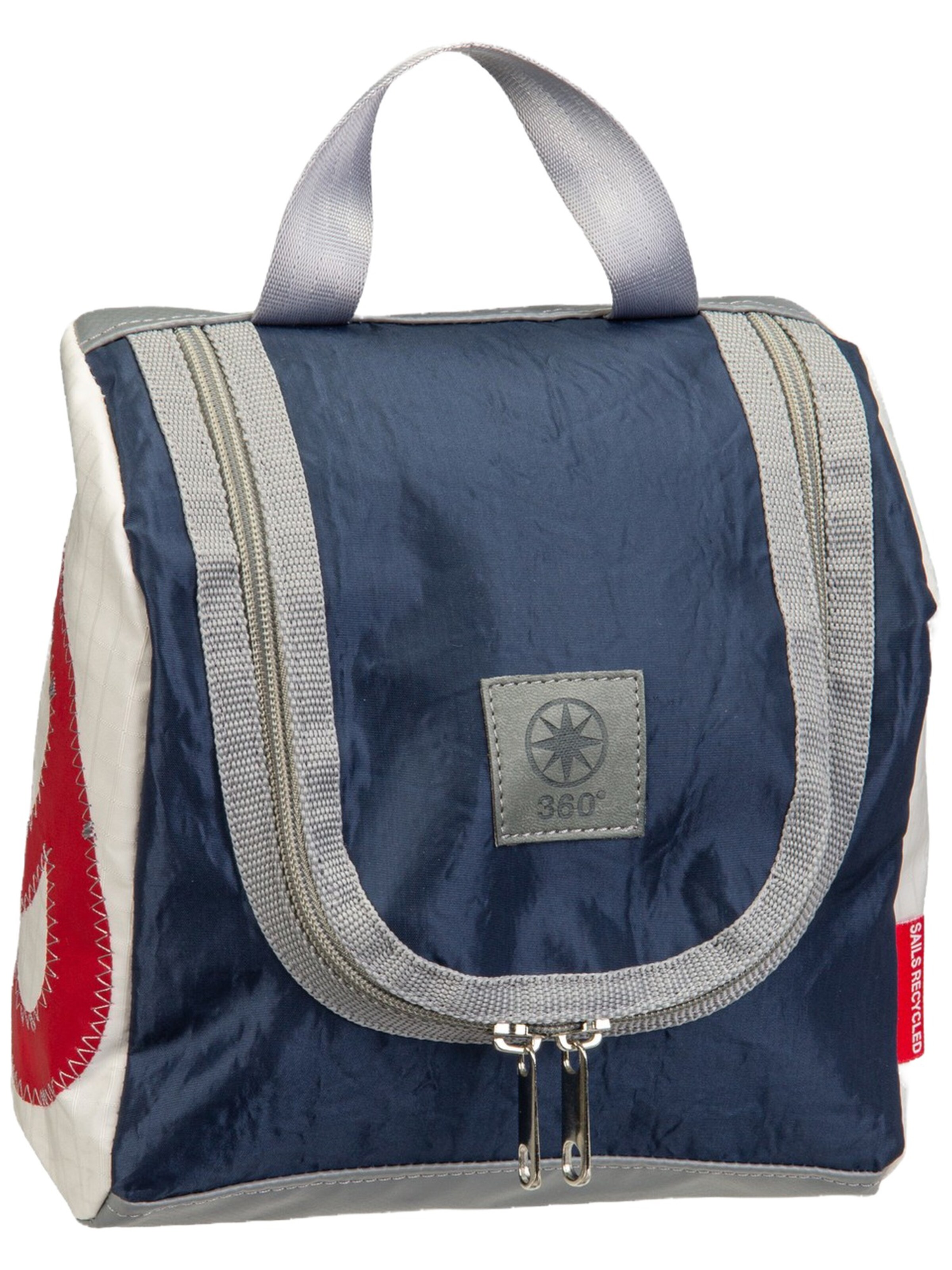 360 Grad Toiletry Bag ' Matrose XL ' in Blue: front