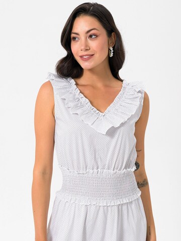 Robe d’été Dandalo en blanc
