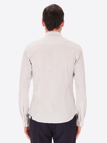 Distretto12 Regular fit Overhemd 'Signa' in Beige