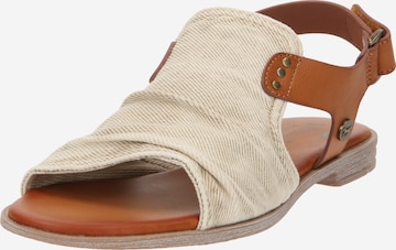 MUSTANG Sandals in Beige: front