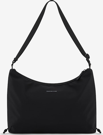 Kapten & Son - Bolso de hombro 'Skara' en negro: frente