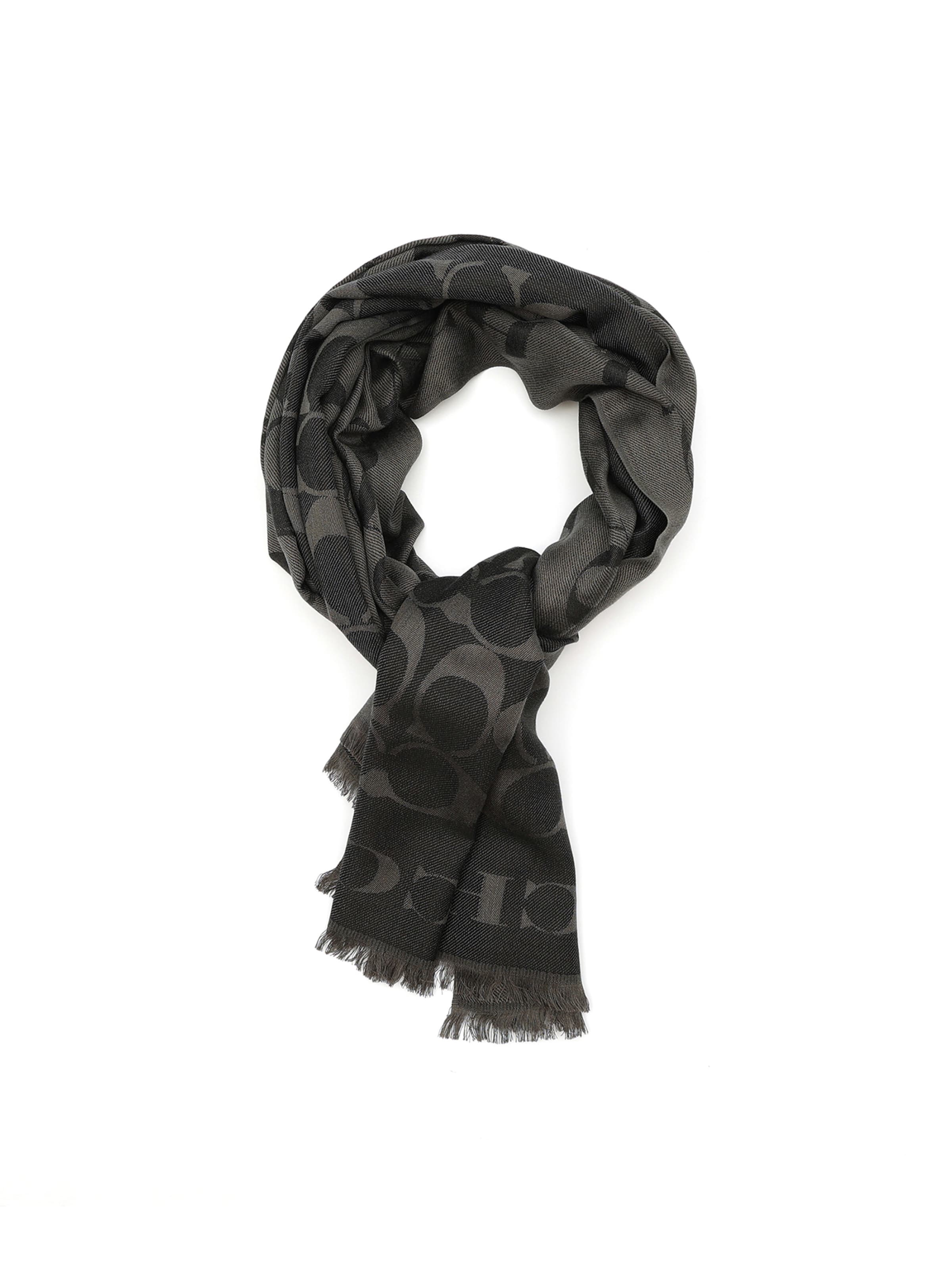 COACH Шарф 'Signature C-Stola' в Черный