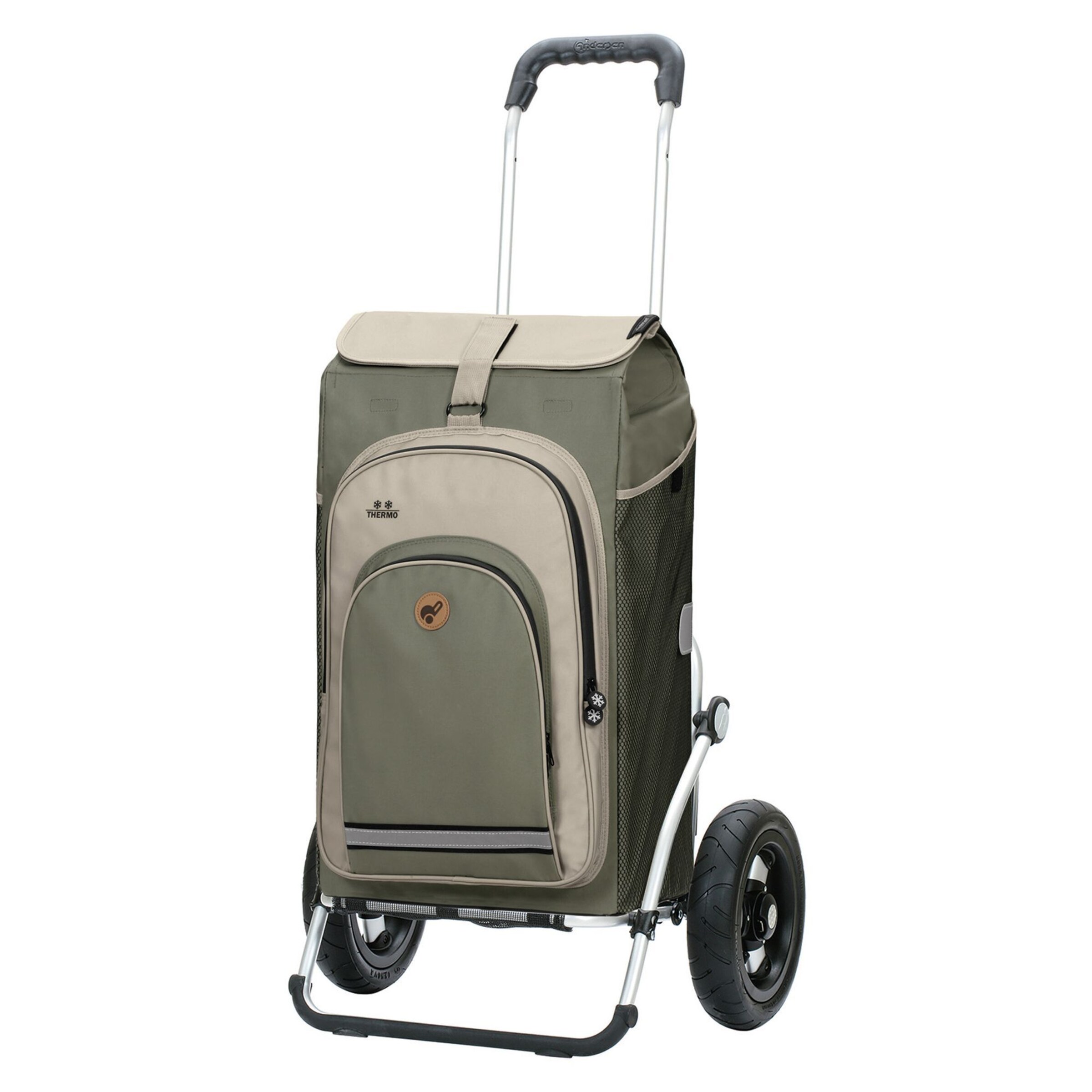Andersen Shopper Trolley 'Hydro 2.0' in Grün: Vorderseite