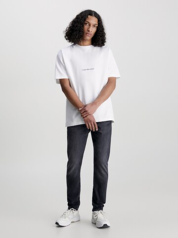 Calvin Klein Jeans - Tapered Calças de ganga em preto