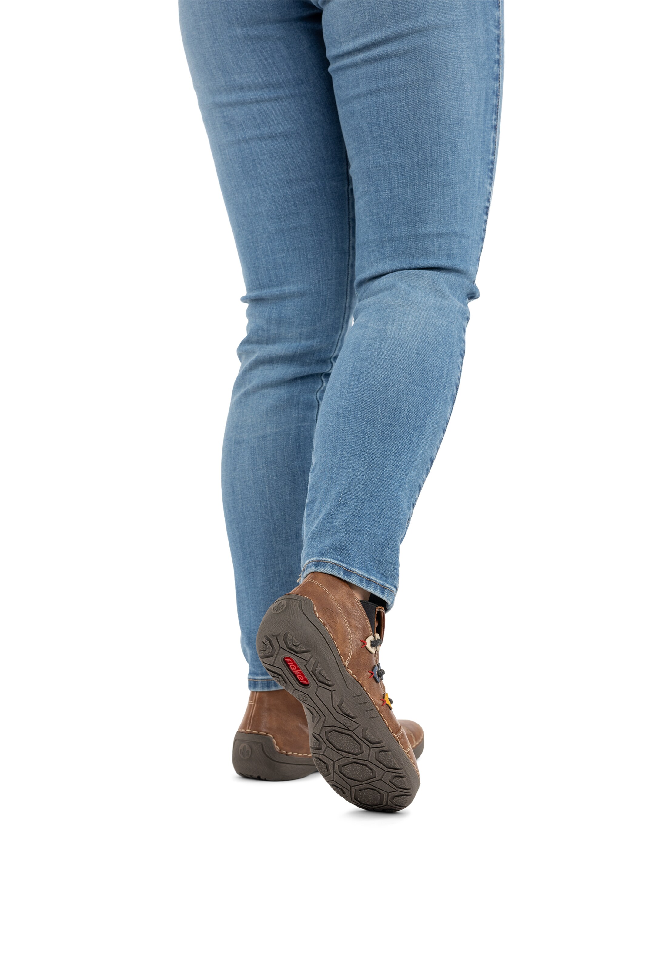 Baskets hautes ' 72581 ' Rieker en marron
