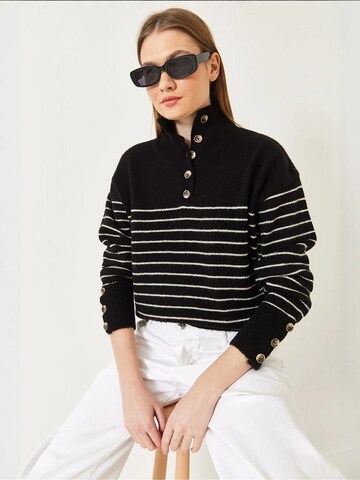 Pull-over Bianco Lucci en noir